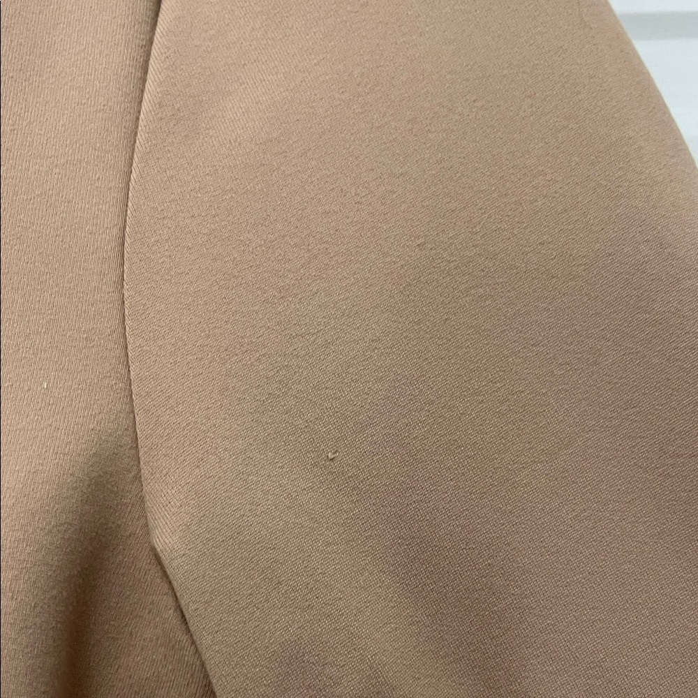Abercrombie & Fitch Soft A&F Collection Brown Cropped Long Sleeve Top - Size S - Picture 9 of 13